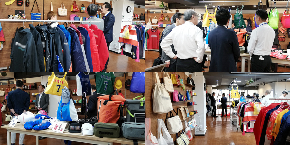 スポーツ販促グッズの展示会を開催いたしました