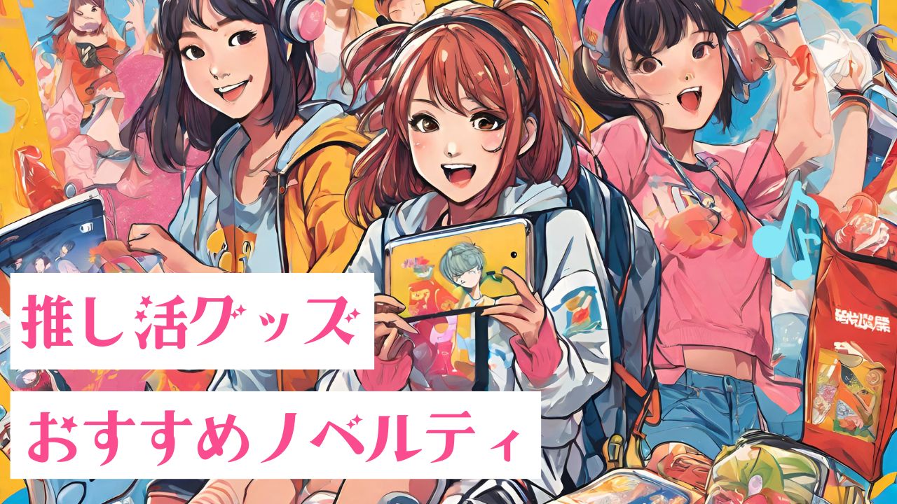 推し活 グッズにおすすめのノベルティアイテム