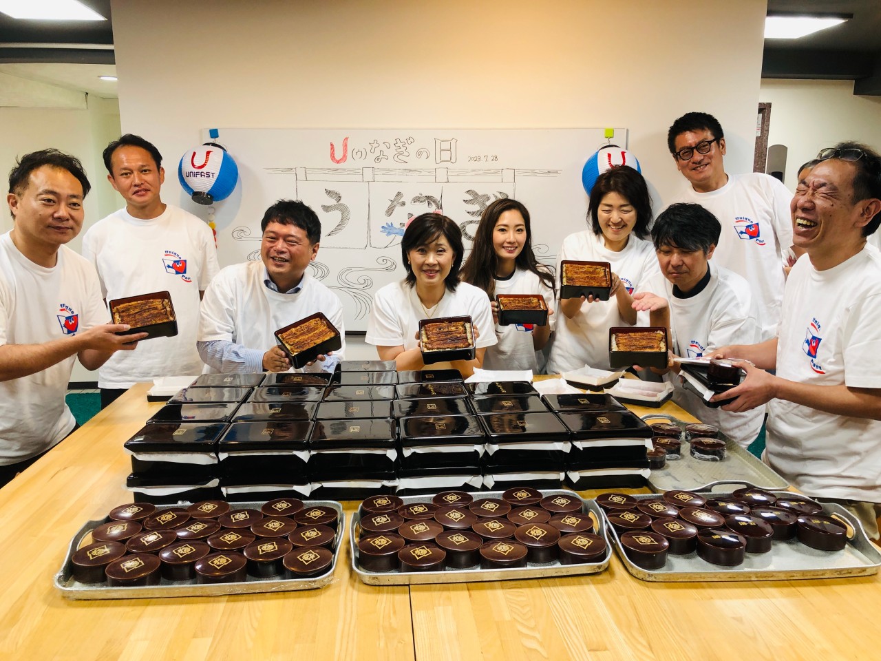 満足度100％の夏の恒例行事『U（ウ）なぎの日』を開催しました！
