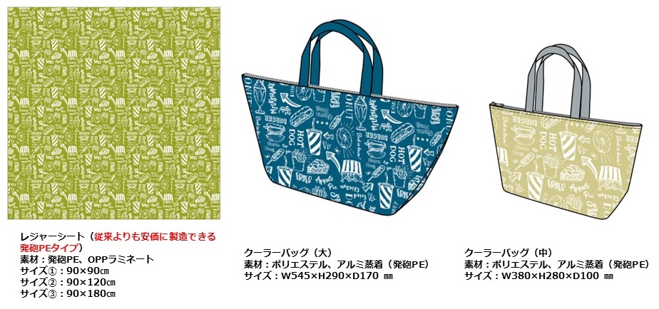 夏のアウトドアにぴったりのレジャーシートとクーラーバッグで「サマーキャンペーン」実施　5月1日（月）より