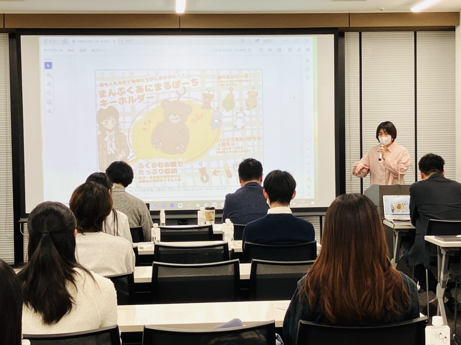 玉川大学との産学連携プロジェクト　学生による最終発表を実施しました